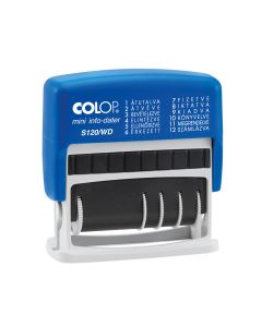 COLOP Printer S 120/WD fix szavakkal dátumbélyegző