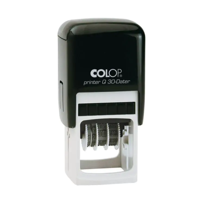 Dátumbélyegző szöveggel, colop printer q 30